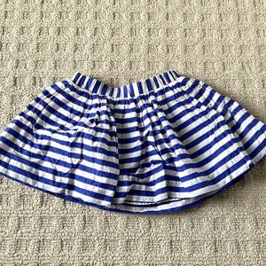 Baby Gap Girls Toddler Striped Skirt With Pockets And Attached Liner - 2T